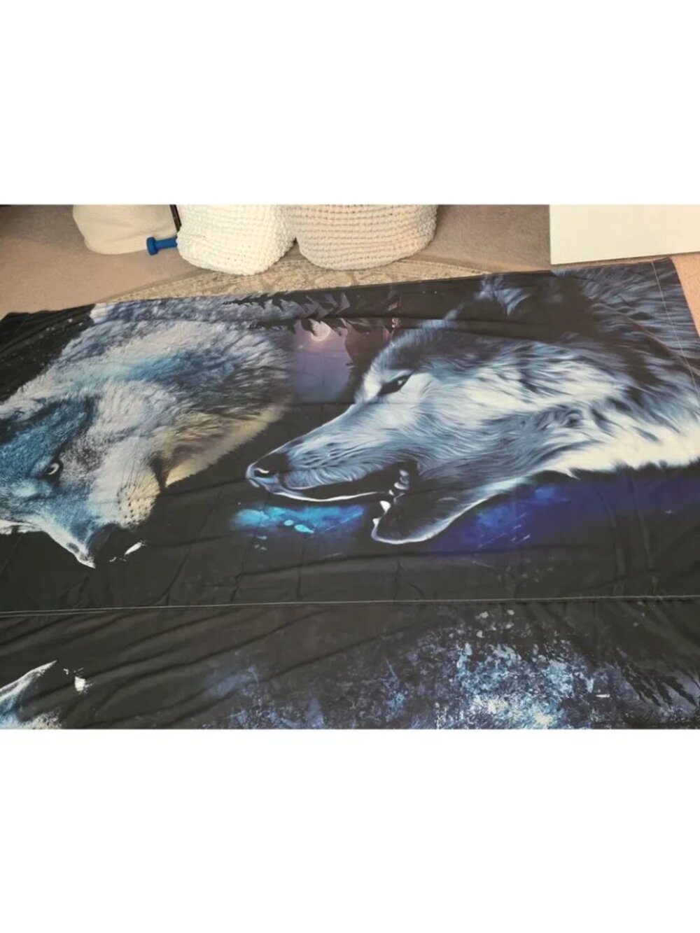 Wolf Curtains 52x82 Each Panel - Picture 5 of 6